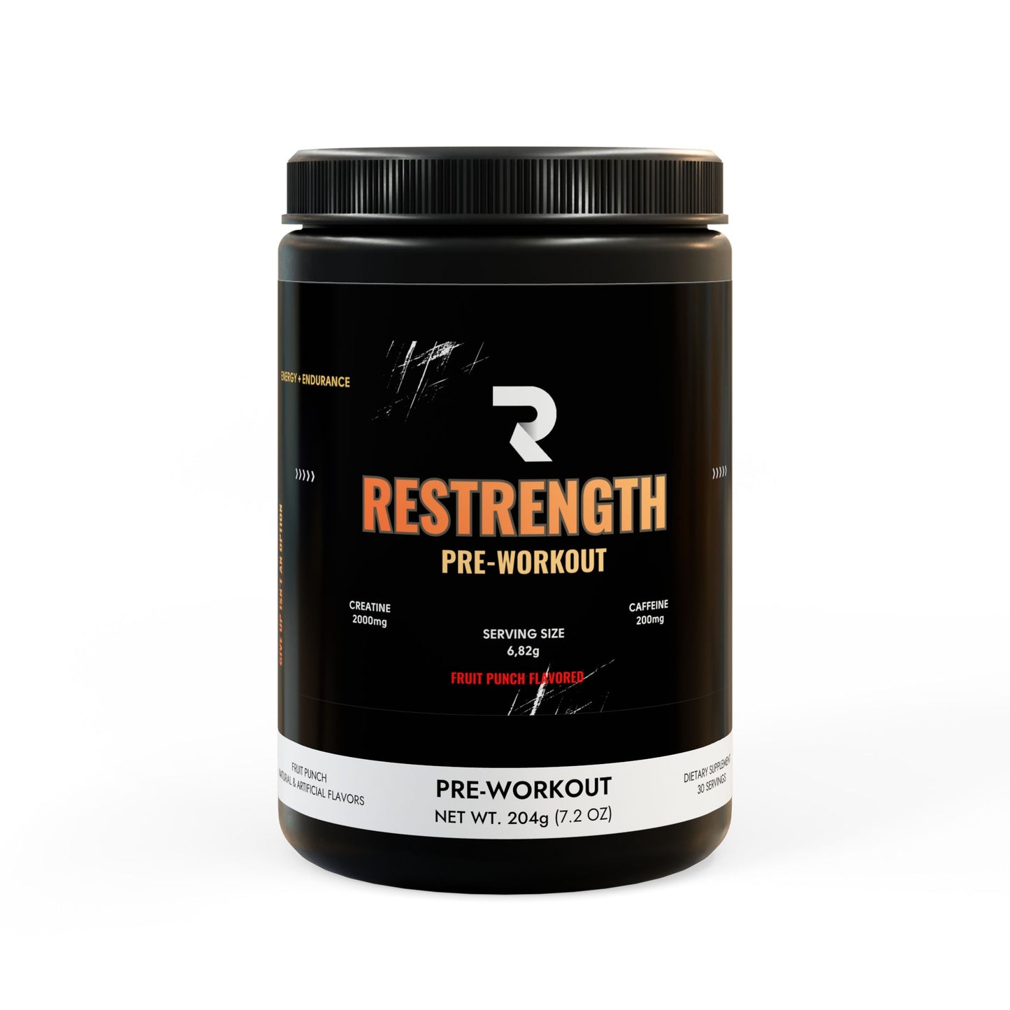 Pre-Workout Supplement, Fruit Punch (204g, 7.1oz)