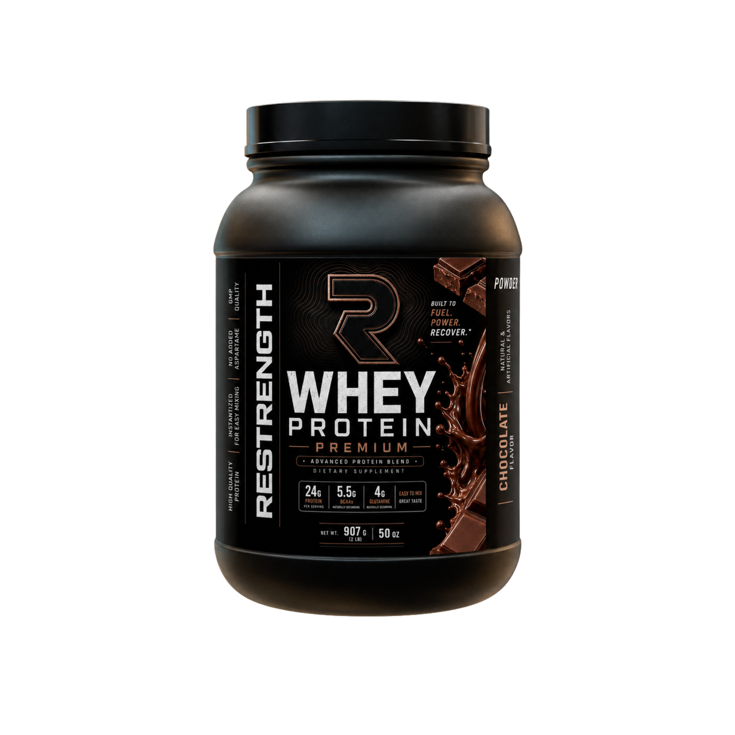 Premium Whey Protein - Chocolate (2lb, 50oz)