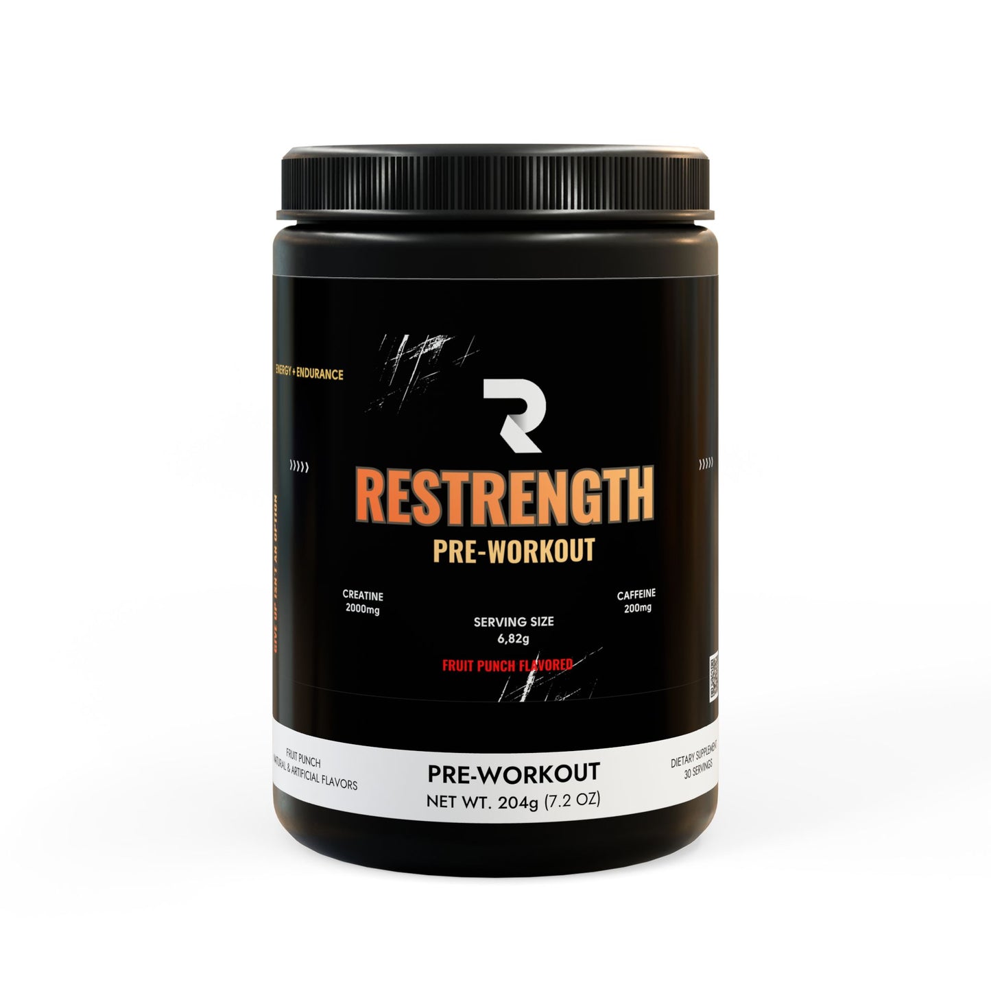 Pre-Workout Supplement, Fruit Punch (204g, 7.1oz)