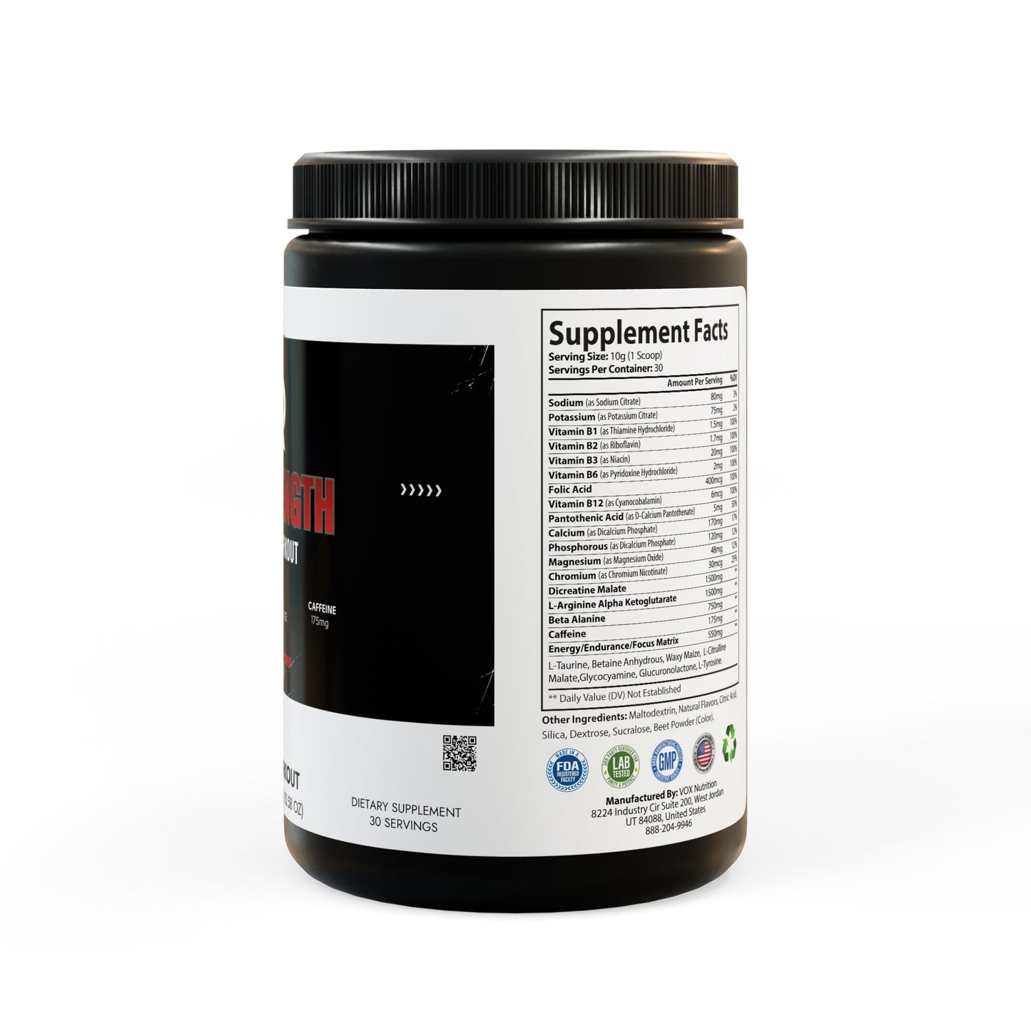 Pre-Workout Supplement, Watermelon (300g)