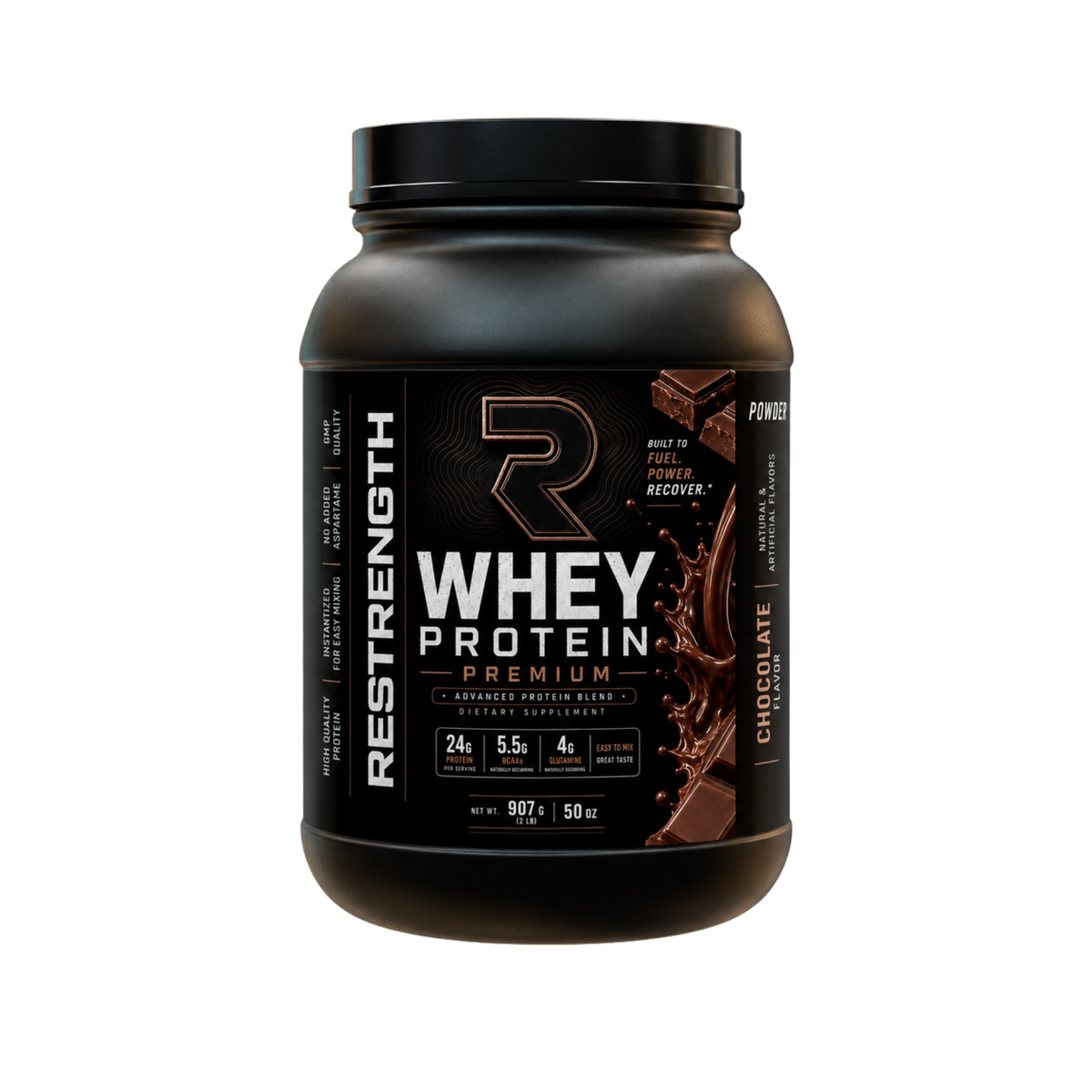 Premium Whey Protein - Chocolate (2lb, 50oz)