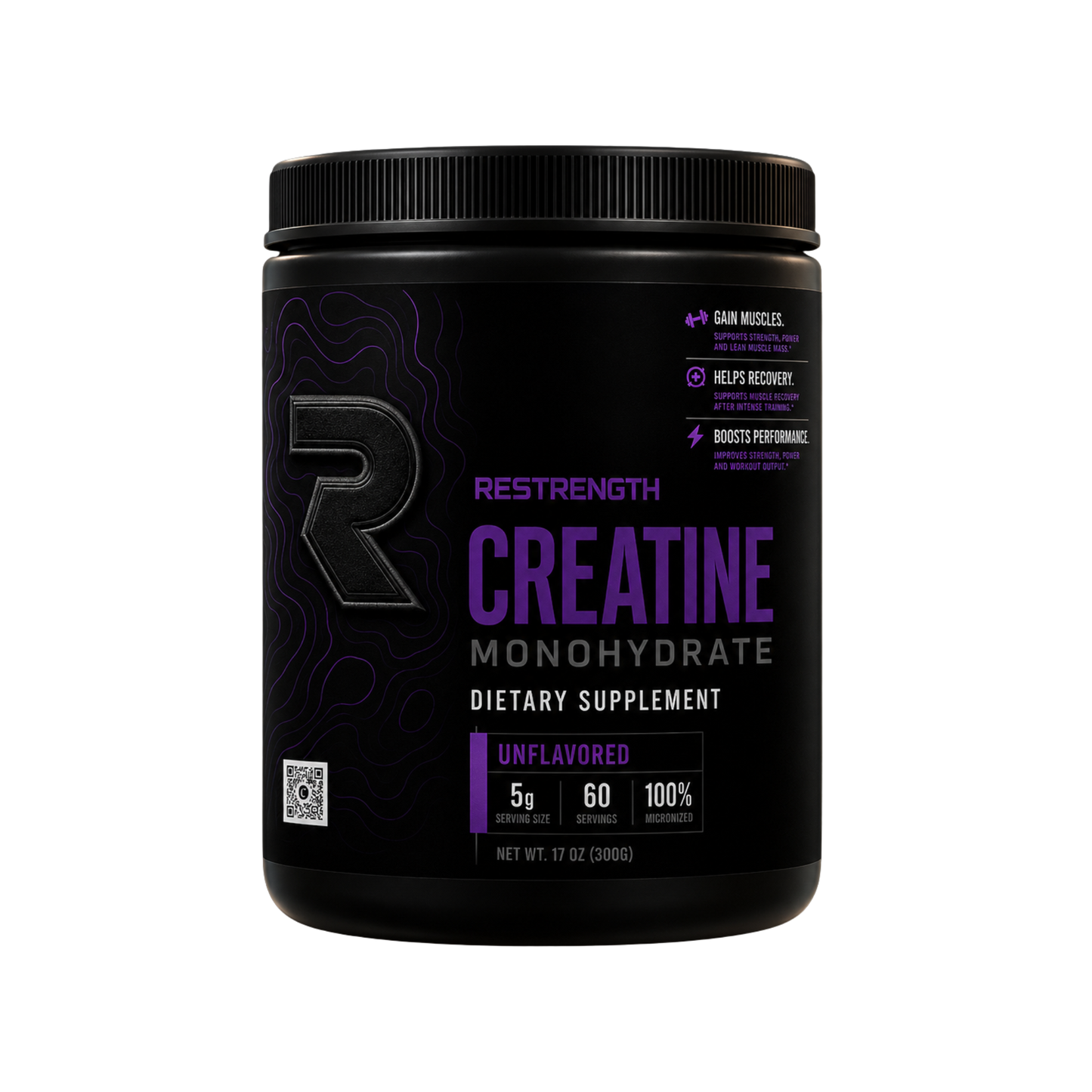 Creatine Monohydrate (300g, 17oz)